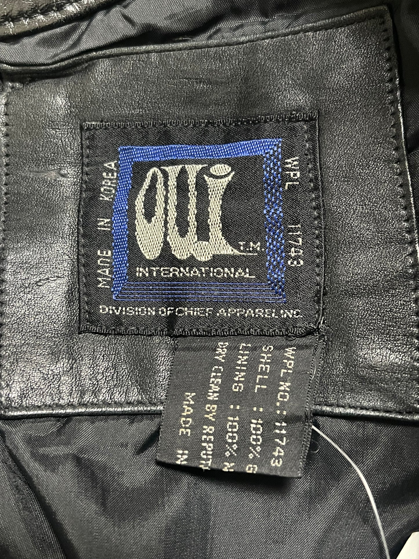 80’s Oui International Black Leather Pants (S/M)