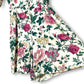 80’s En Focus White Floral Print Romper (M)