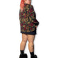 Y2K Dark Romantic Print Blouse (3X)