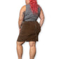 Y2K/Modern Brown Corduroy Skirt (XL)