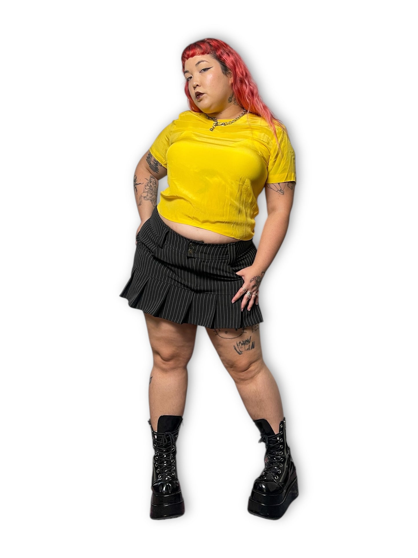 90’s Anna and Frank Yellow Blouse (XL)
