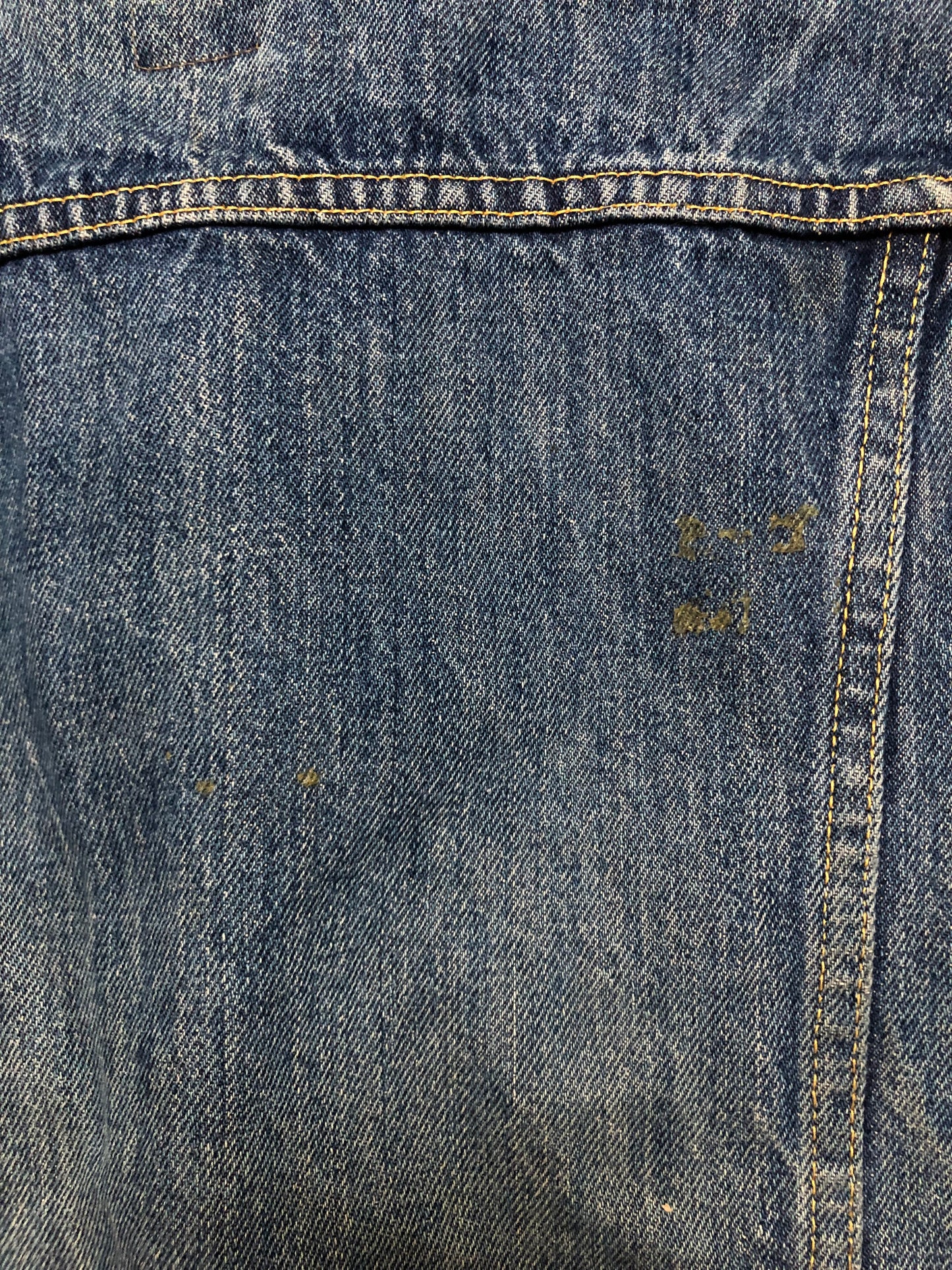 70’s Lee Patched Denim Vest (S/M)