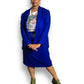 80’s/90’s Alfred Dunner Royal Blue Skirt Suit (XL)