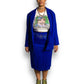 80’s/90’s Alfred Dunner Royal Blue Skirt Suit (XL)