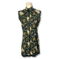 90’s Floral Print Mini Dress (L)