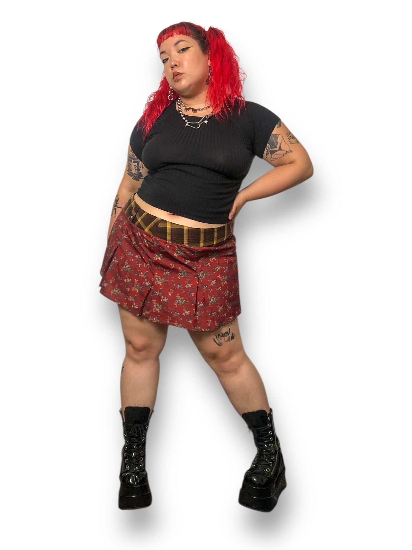90’s Amanda Smith Black Knit Shirt (L/XL)
