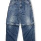 Y2K No Boundaries Denim Cargo Jeans (L/XL)