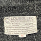 80’s Loubella Gray Argyle Knit Cardigan Sweater (L)
