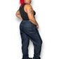 Y2K/Modern Liberty Blues Dark Blue Denim Jeans (3X)
