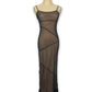 90’s Mesh Layered Maxi Dress (XXS/XS/S)
