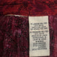 Y2K Red Floral Print Blouse (XL)