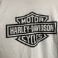 Y2K Harley Davidson White Long Sleeve Shirt (3X)