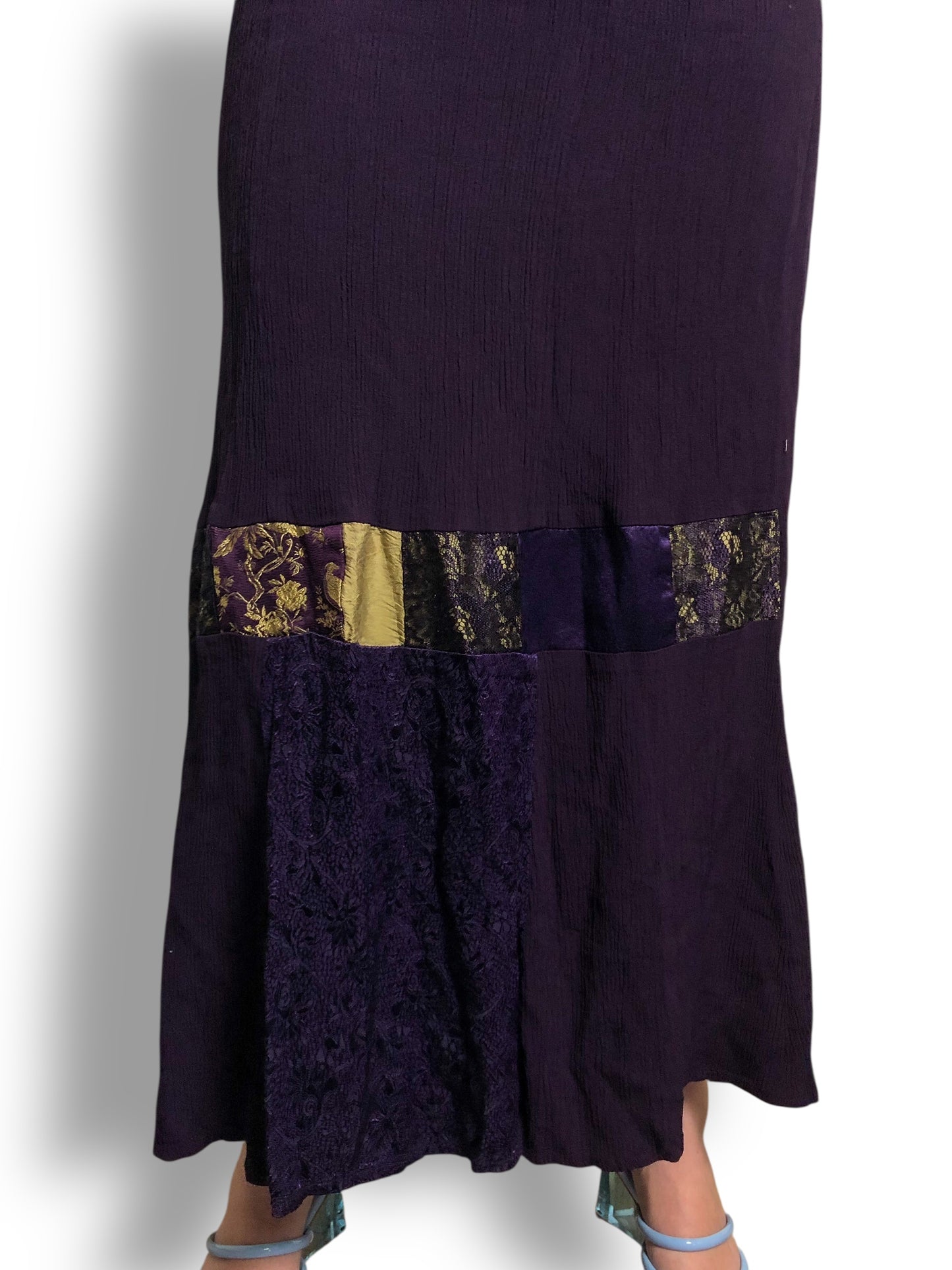 90’s Tommy n Loulou Purple Midi Skirt (M/L)