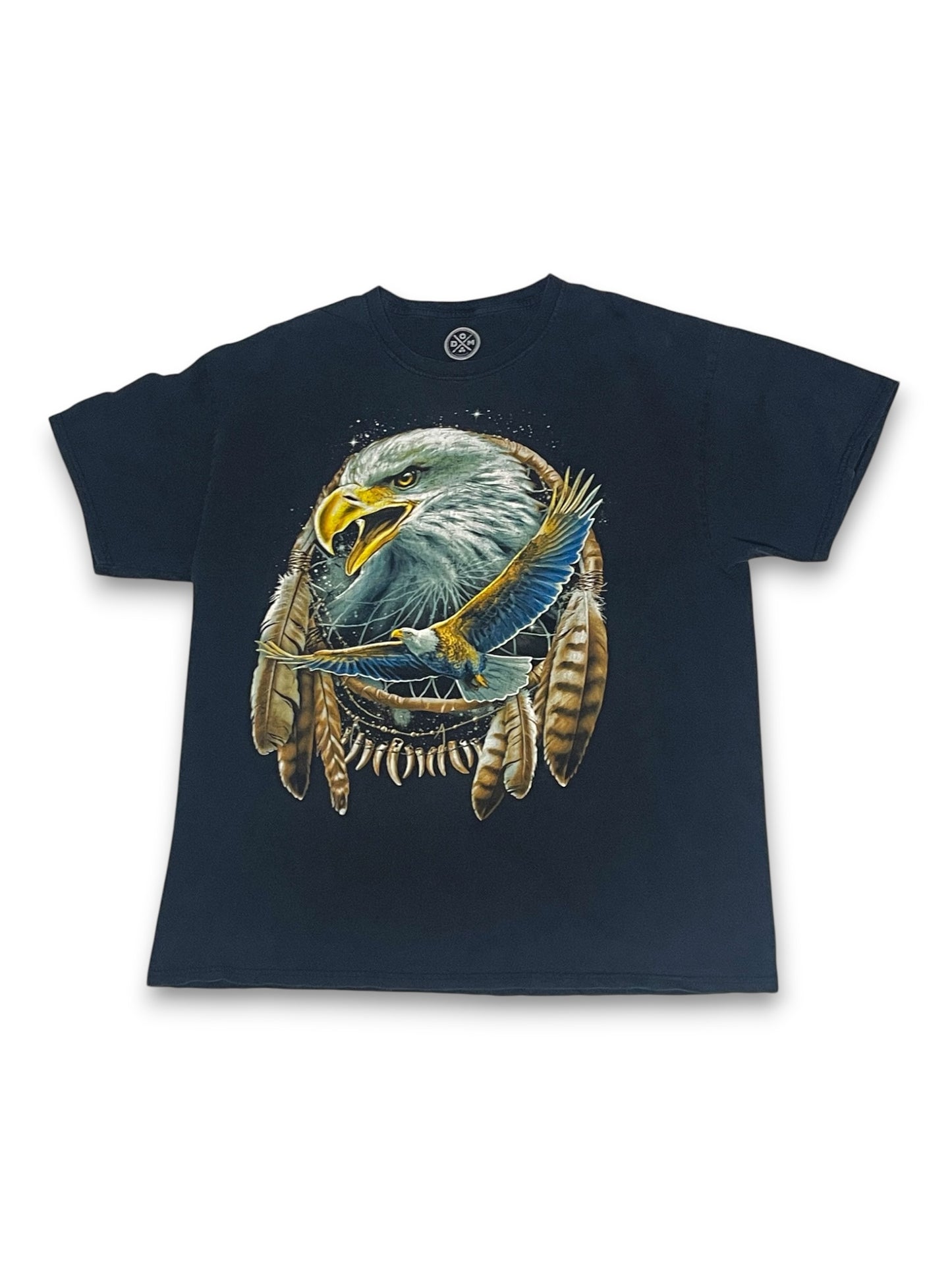 Y2K/Modern Bald Eagle Graphic Tee (XL)
