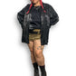 Y2K Style & Co Black Satin 2-Piece Set (2X/3X)