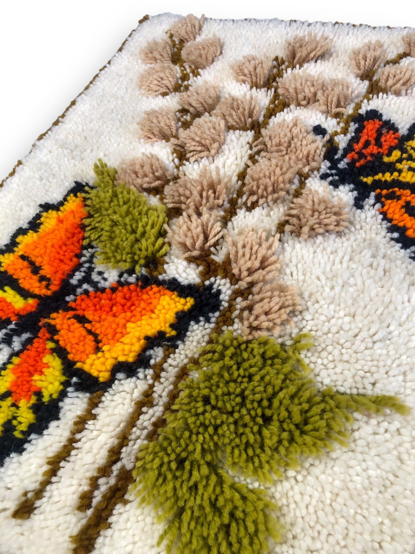 Floral Butterfly Tapestry