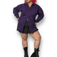 90’s/Y2K Heaven Purple Button Down Shirt (L)