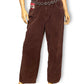 80’s/90’s Big House Drill Brown Corduroy Work Pants (L)