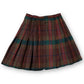 80’s Evan-Picone Red Plaid Pleated Skirt (S)