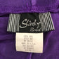 80’s Slinky Purple Ribbed Pants (L/XL/2X)