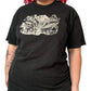 90’s/Y2K Graphic Print Black T-Shirt (XL)