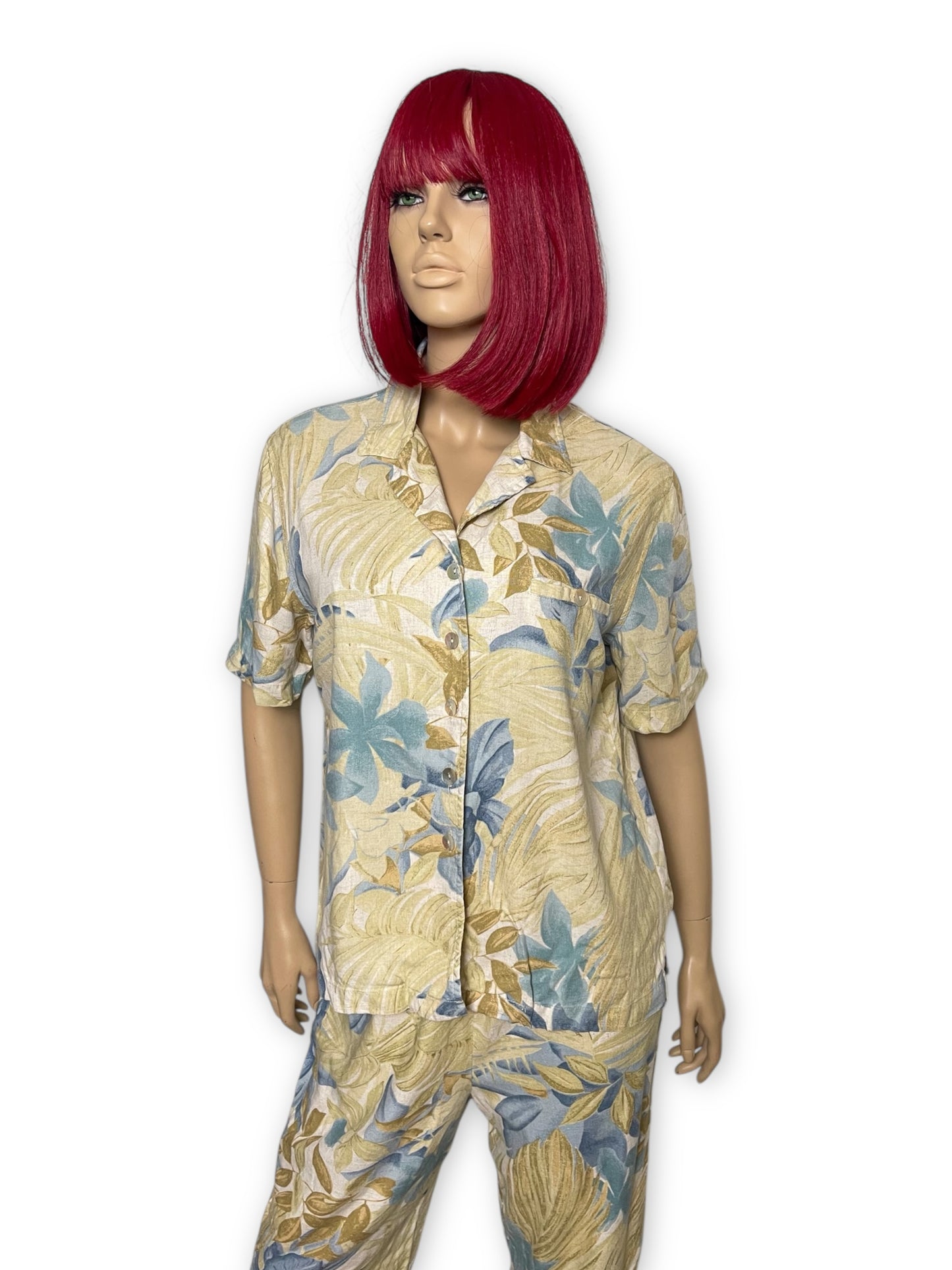 90’s N Touch Floral Print 2-Piece Lounge Set (M)