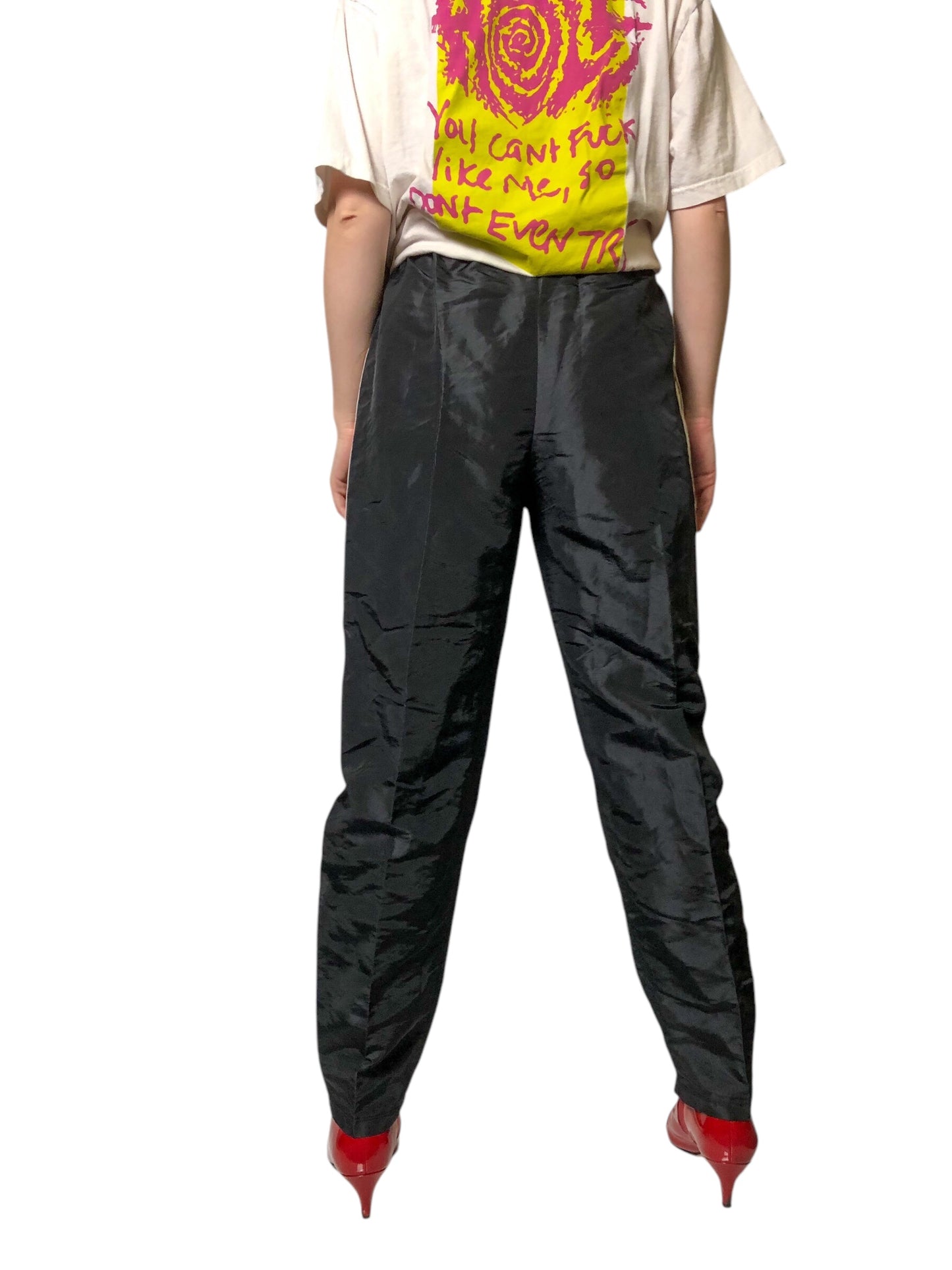 90’s Jumping Joy Black Track Pants (S/M/L)