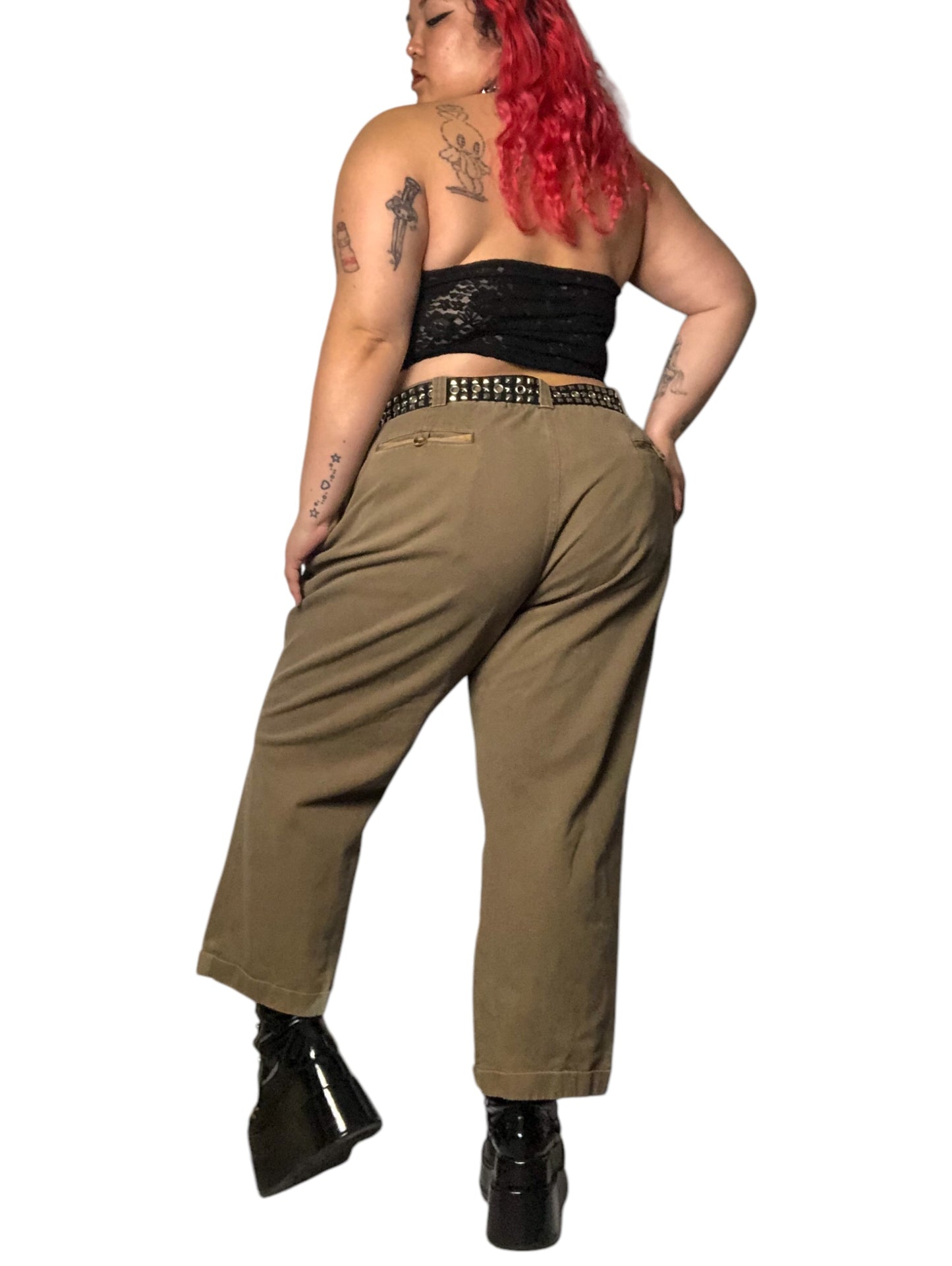 Y2K Orvis Khaki Hunting Pants (3X)