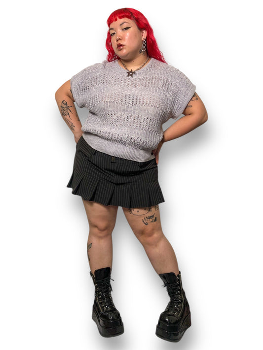 90’s TanJay Gray Sweater Vest (2X)
