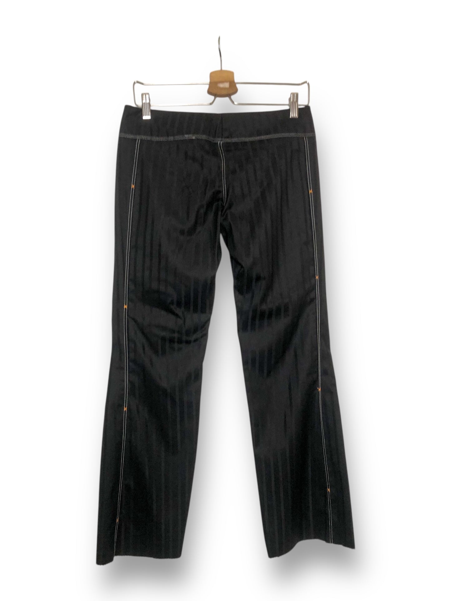 Black Striped Slacks (M)