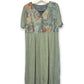 Vintage Cottage Maxi Dress (XL)