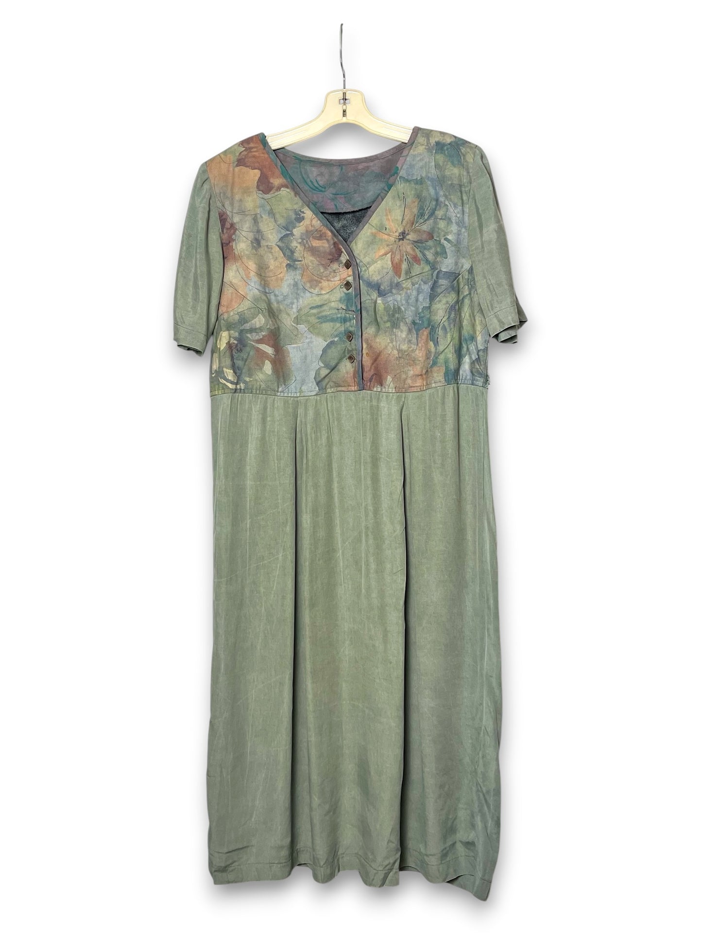 Vintage Cottage Maxi Dress (XL)