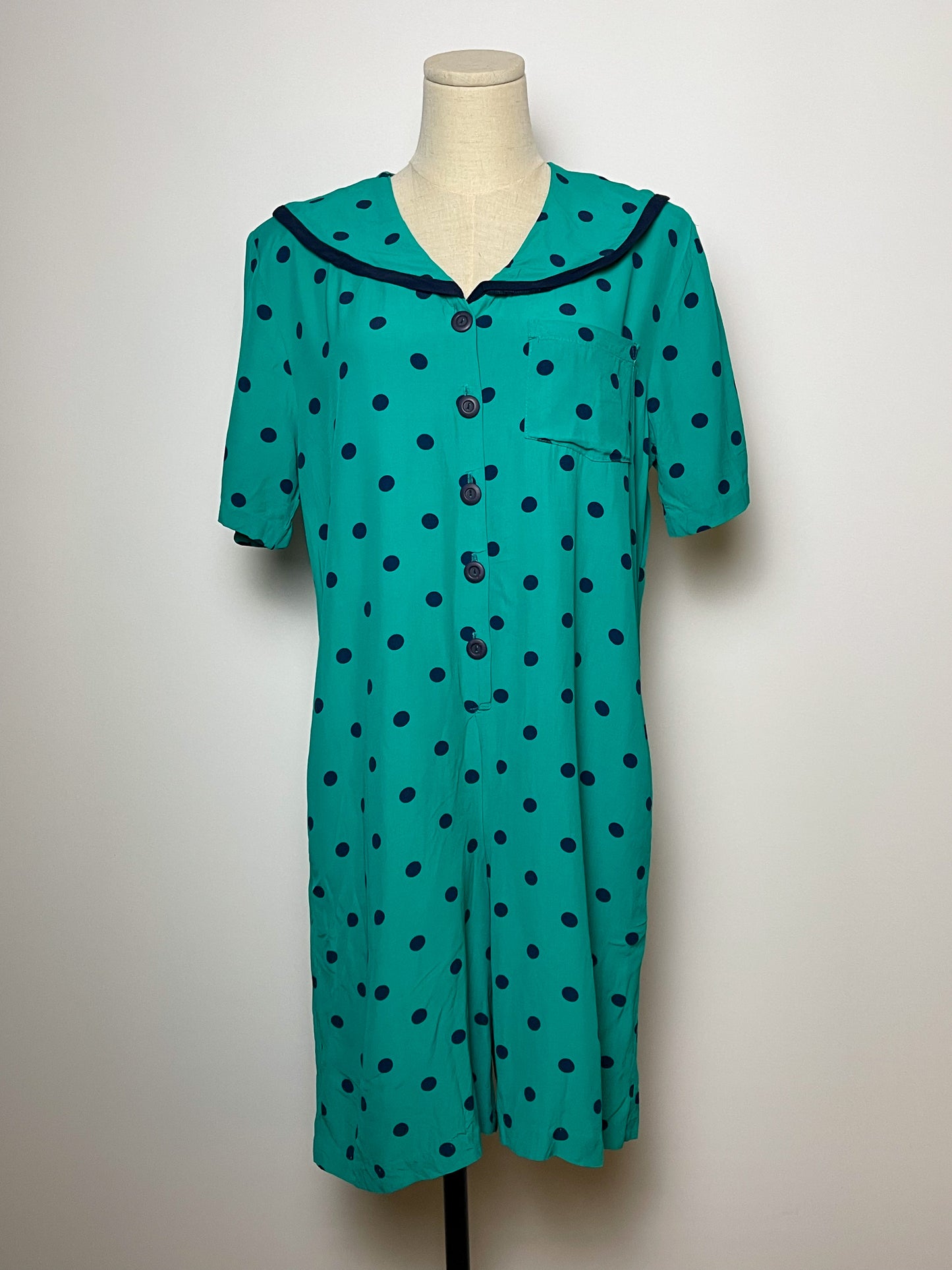 80’s Retro Polka Dot Romper (M/L)