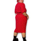 80’s Polka Dot Secretary Dress (2X/3X)
