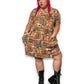 90’s/Y2K Boho Print Dress (XL/1X)