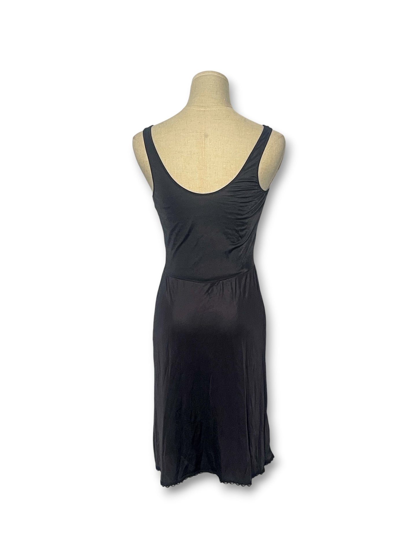 90’s Black Slip Dress (M)