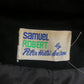 70’s/80’s Samuel Robert by Peter Hatsi Androu Black Trench Coat (2X)