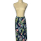 Y2K Retro Floral Pleated Skirt (M/L)