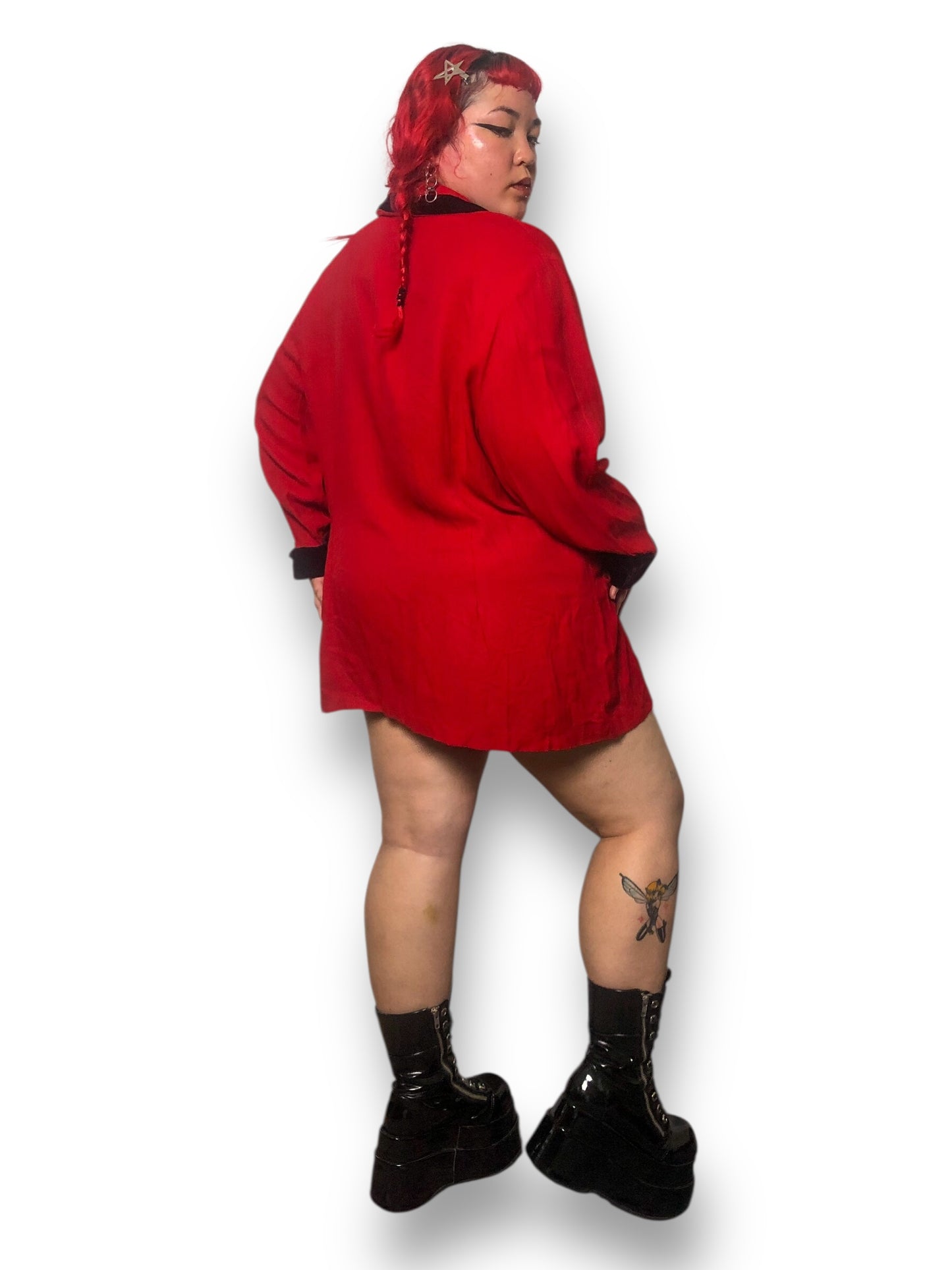 80’s/90’s Addiction Red Retro Blazer (3X)