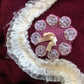 90’s Storybook Knits Burgundy Knit Cardigan Sweater (M/L)