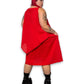 80’s Red Layered Tent Dress (3X)