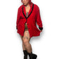 80’s/90’s Addiction Red Retro Blazer (3X)