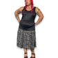 80’s/90’s Boho Grunge Midi Dress (XL/1X)