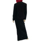 90's Bob Mackie Black 3-Piece Skirt Suit (M/L)