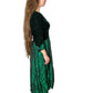 80’s Lanz Originals Dark Green Retro Prom Dress (L/XL)