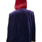 70’s/80’s Miss Accent by Act III Navy Blue Velvet Blazer (L/XL)
