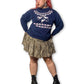80’s Coquette Print Sweatshirt (XL)