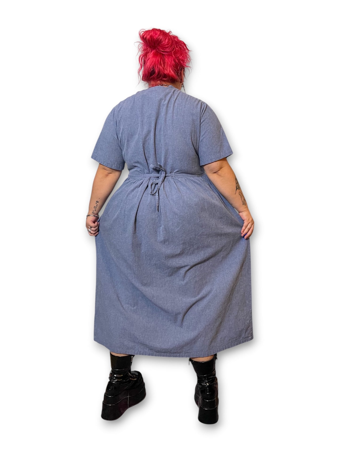 Y2K Cottage Prairie Maxi Dress (1X)
