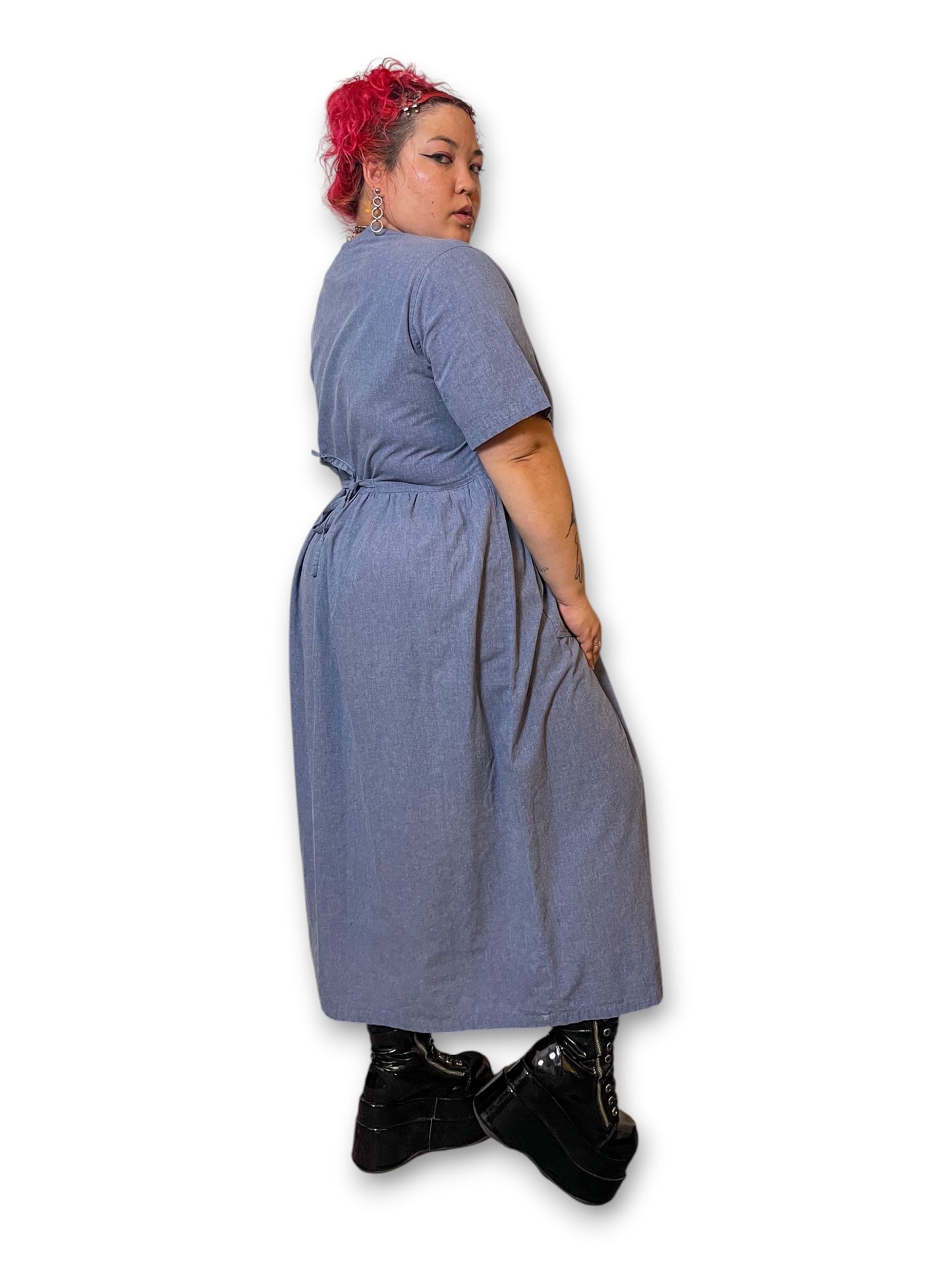 Y2K Cottage Prairie Maxi Dress (1X)