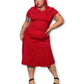 Ladybug Retro Wiggle Dress (XL)